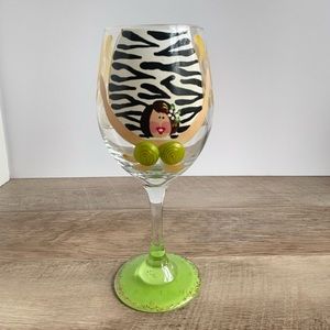 Ta-tas Wine Glass!